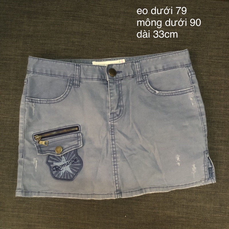 Miniskirt / chân váy jeans 2hand