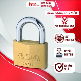 Khoá móc treo đồng cao cấp ABUS 75/60 thân 60mm chìa vi tính