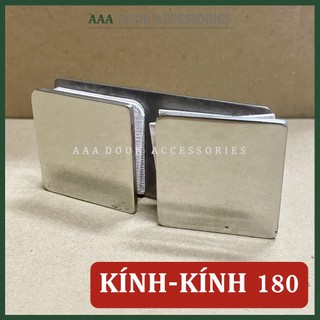 Pas bắt kính - Kẹp định vị cabin cửa kính, pas kính inox 304