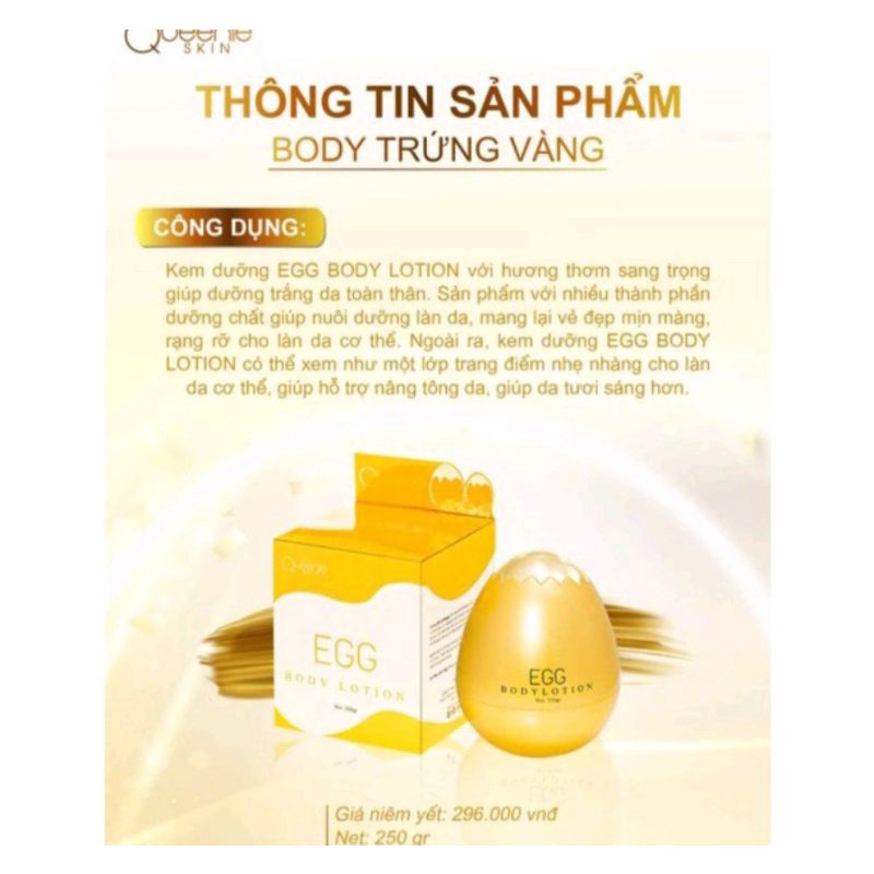 Body mật nghệ EGG Chính Hãng