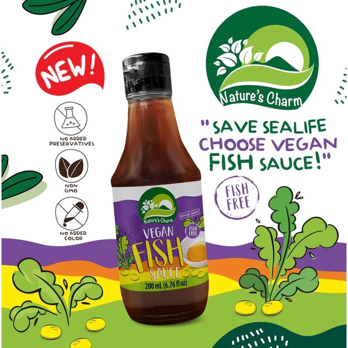 Nước mắm thuần chay (Vegan Fish Sauce) - Nature's Charm - 200ml