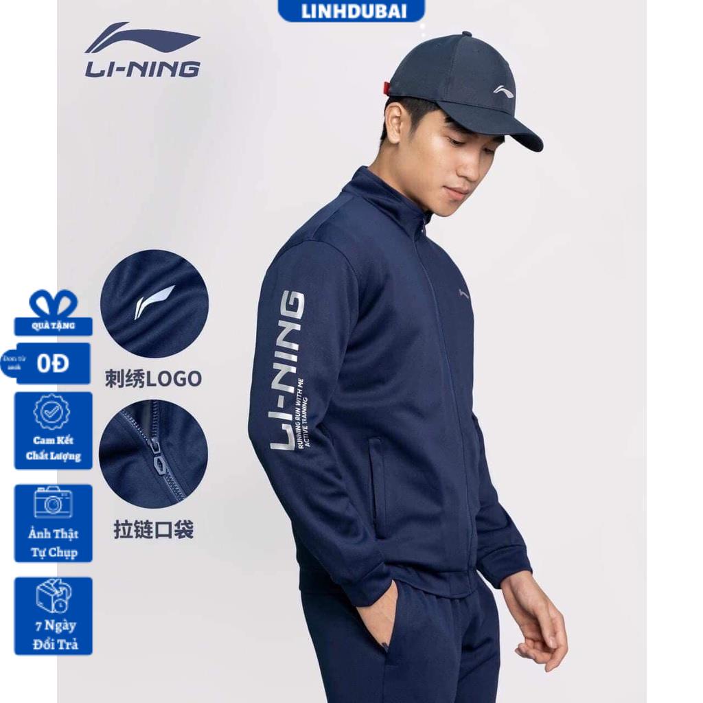 Bộ thể thao nam Lining thu đông dành cho phái mạnh mẫu mới nhất 2023