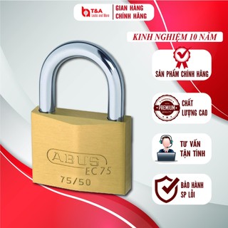 Khoá móc treo đồng cao cấp ABUS 75/50 thân 50mm chìa vi tính