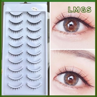 Lông mi giả 10 cặp/hộp tự nhiên
