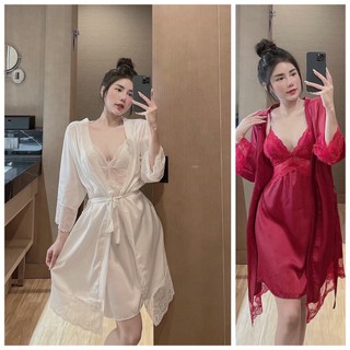 Đầm ngủ nữ 2 dây lụa Latin sexy siêu đẹp