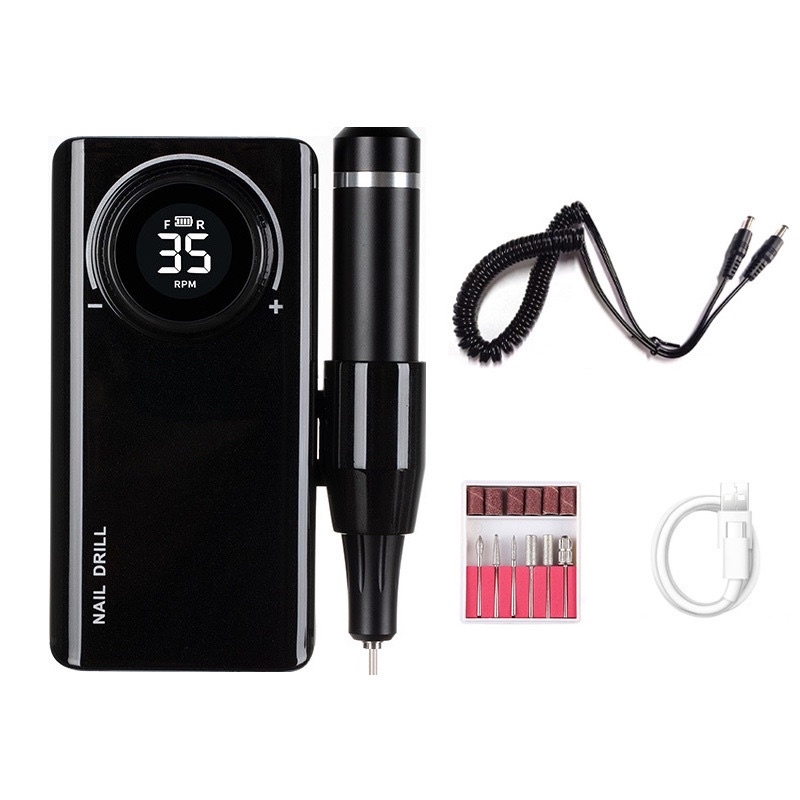 Máy mài móng tích điện cầm tay Nail Drill hàng chuẩn chuyên dụng Nail , Spa