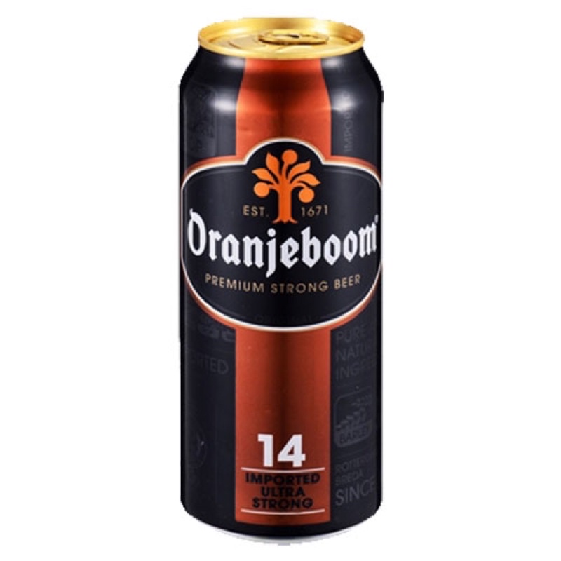 Bia Oranjeboom Premium Strong 14% – Thùng 24 Lon 500ml