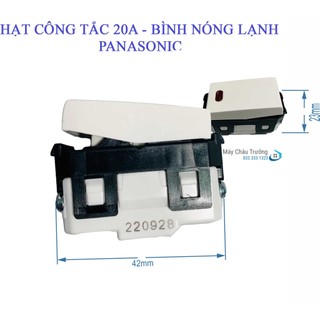 Hạt công tắc điều hòa 20A- Hạt công tắc bình nóng lạnh 20A - Hạt công tắc 4 chân 20A Panasonic