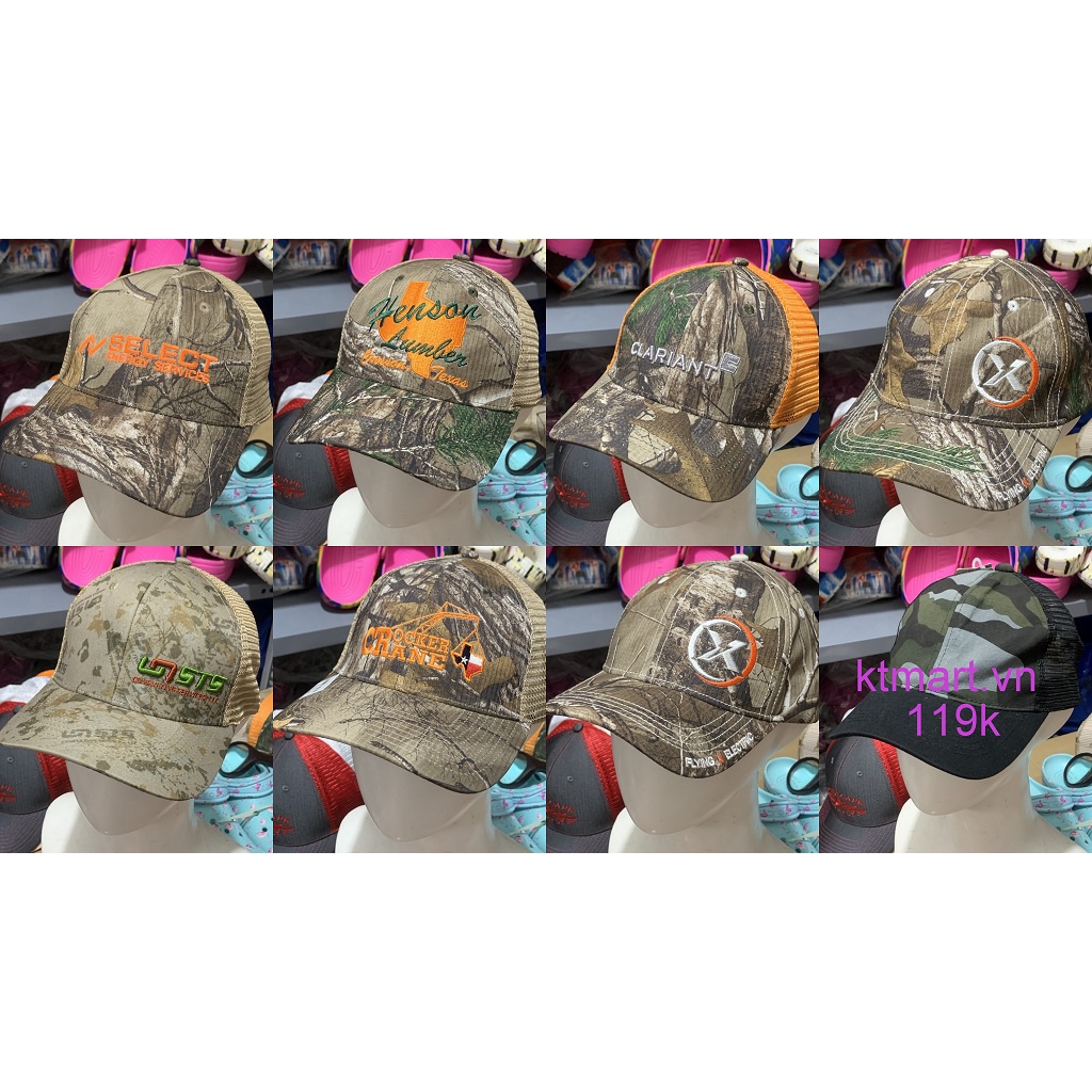 Mũ realtree xuất khẩu chính hãng siêu đẹp