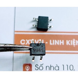 Mb6s diode cầu 0.5a 600v sop-4