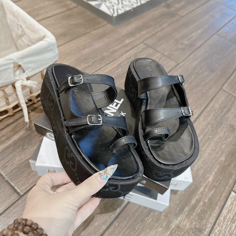 DÉP XỎ NGÓN KIỂU QUAI NỊT ĐẾ BÁNH MÌ 7 PHÂN SIÊU HOT