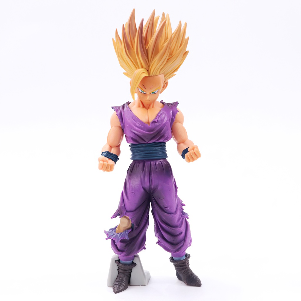 Mô hình Dragon Ball Son Gohan Super Saiyan bản 2D cao cấp có 2 màu cao 22cm, Mô hình 7 Viên Ngọc Rồng