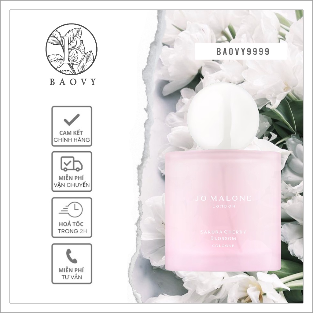 ✨Nước Hoa Jo Malone London Cherry Blossom Test 5ml/10ml/20ml