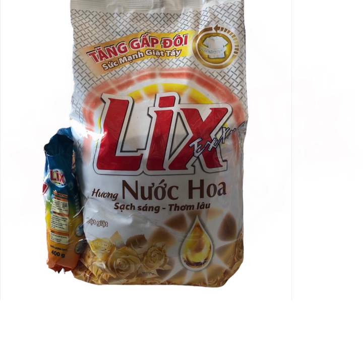 Bột Giặt LIX Extra Hương Hoa 5.5 Kg - Tẩy Sạch Vết Bẩn Cực Mạnh