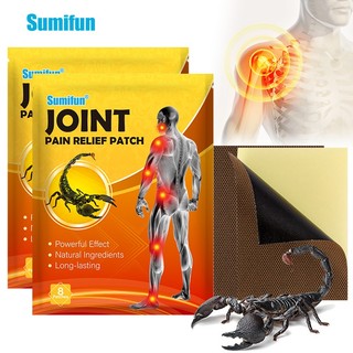 8 Miếng Dán Thảo Dược, Giảm Đau Nhức Xương Khớp do Thoái Hóa Khớp, Thoát Vị Đĩa Đệm, an toàn không hại gan thận Herbal