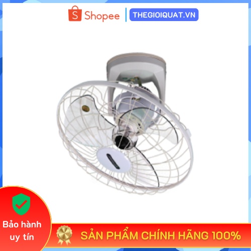 Quạt đảo trần Mỹ Phong MP16.SNII đảo nhông sử dụng hộp số - Hàng chính hãng