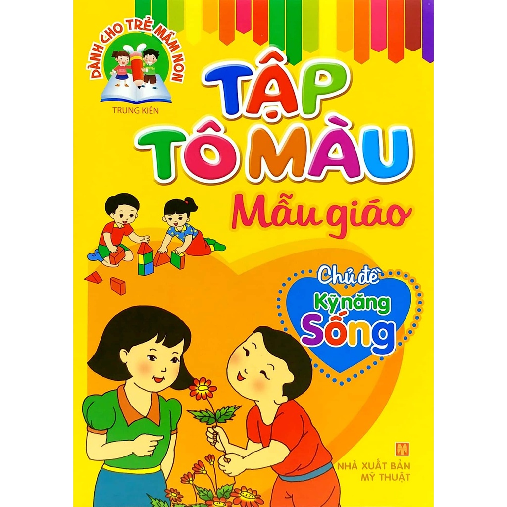 Sách: Tập Tô Màu Mẫu Giáo