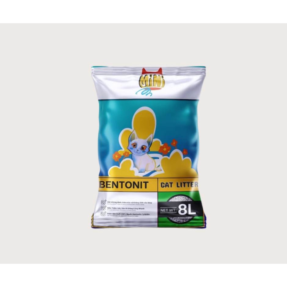 CÁT MÈO MINI CAT bao 4kg - 8L