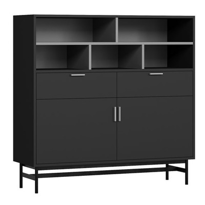 JAM, Tủ trang trí, lưu trữ STO_144, 120x40x118cm, tủ gỗ Scandi Home