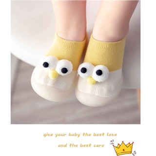 [Bán Rẻ Xin Đánh Giá] Giày Tập Đi Cho Bé Trai Bé Gái, Đế Chống Trượt Mềm Mại U07 Vàng