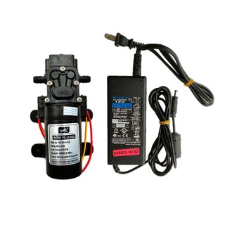 Bộ máy bơm tăng áp mini 12v BMC FL2203 + nguồn 12v đã ráp sẵn vào bảng điện