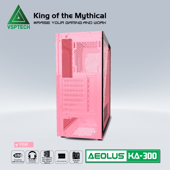 Vỏ Case VSP KA300 PINK