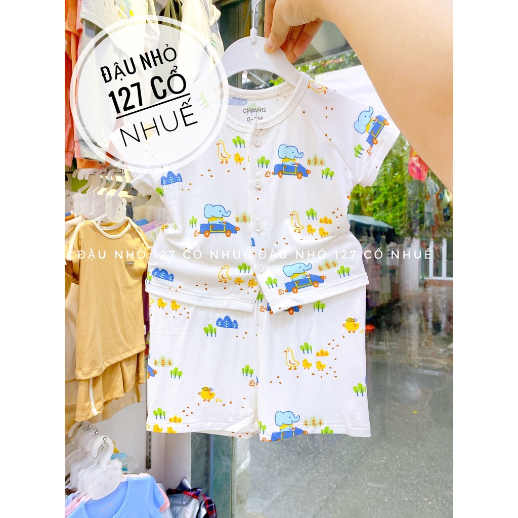 CHAANG Bộ cộc cài giữa cho bé BST Spring 2023