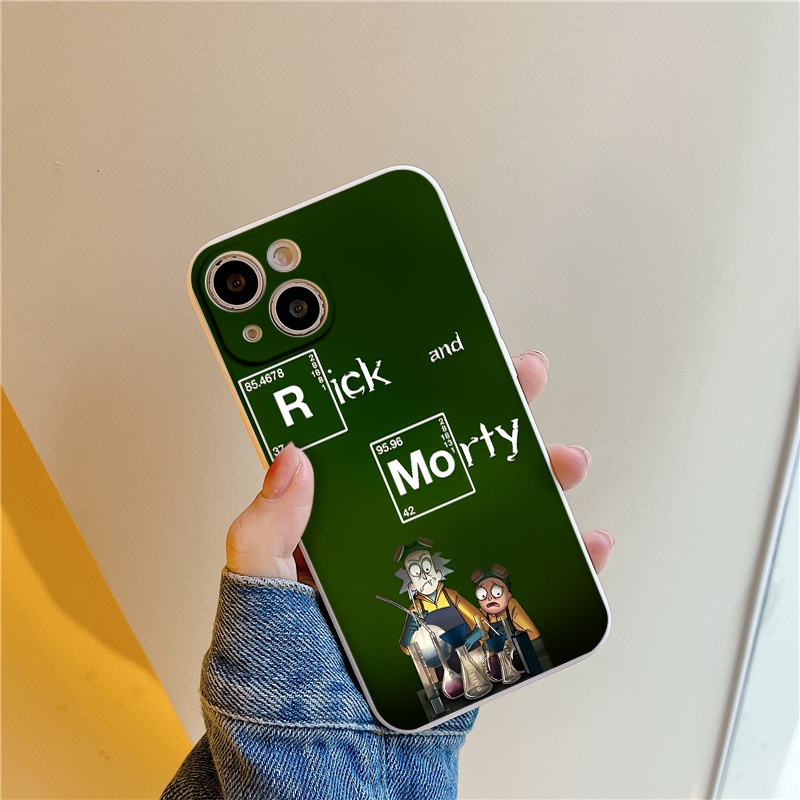 Ốp Điện Thoại Mềm Hình Ric.k and Mor.ty nhà nghiên cứu Cho iPhone 14 13 12 11 Pro Max Xs Max Xr X 7 8 6 6s Plus e5152