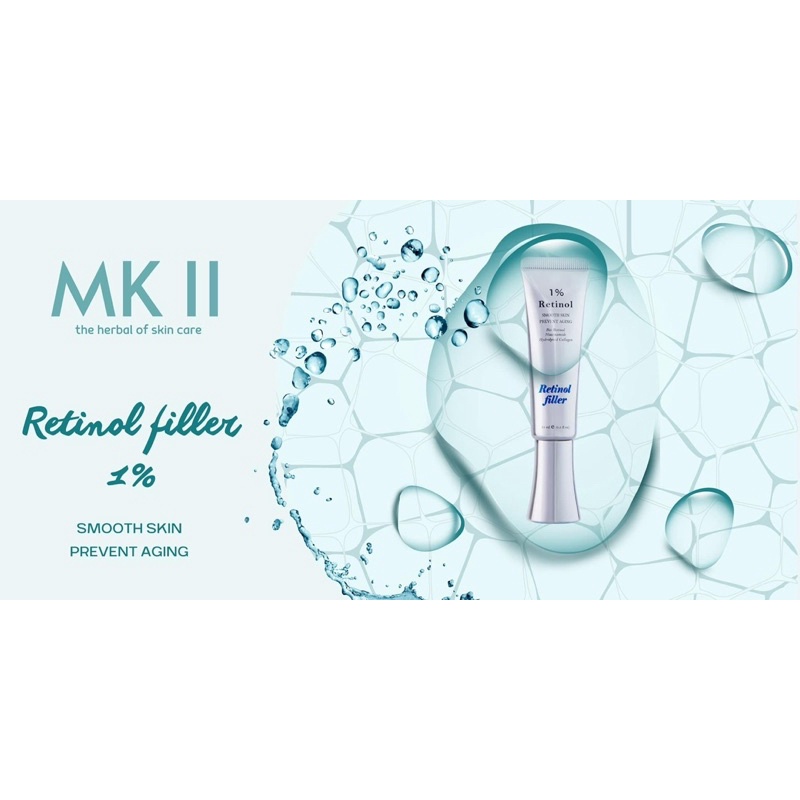 RETINOL FILLER MKII _ KEM CHỐNG LÃO HOÁ DA LÀM MỜ THÂM DO MỤN , NÁM _ TÀN NHANG