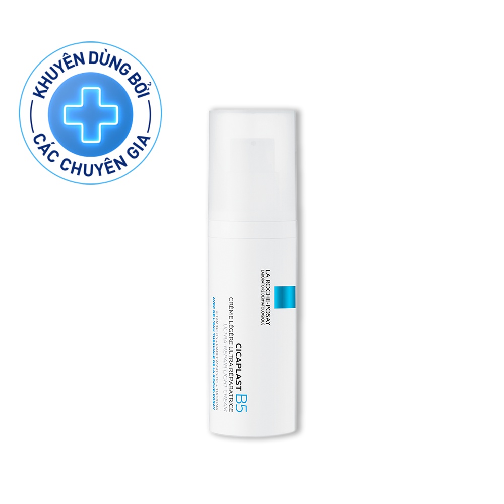 Kem dưỡng mỏng nhẹ giúp cấp ẩm, hỗ trợ phục hồi làn da La Roche-Posay Cicaplast B5 Ultra-repair Light Cream 40ml