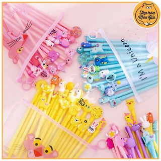 🌺Set 5 bút bi dễ thương hình thú nhiều màu🌺