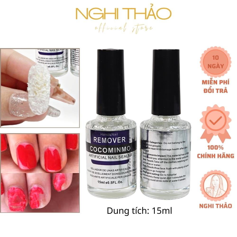 Nước phá gel lạnh Coco , gel phá móng 15ml NGHI THẢO