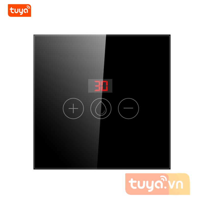 Công Tắc Wifi Bình Nóng Lạnh 20A Hẹn Giờ Tắt Hình Vuông Tuya FW5-EU