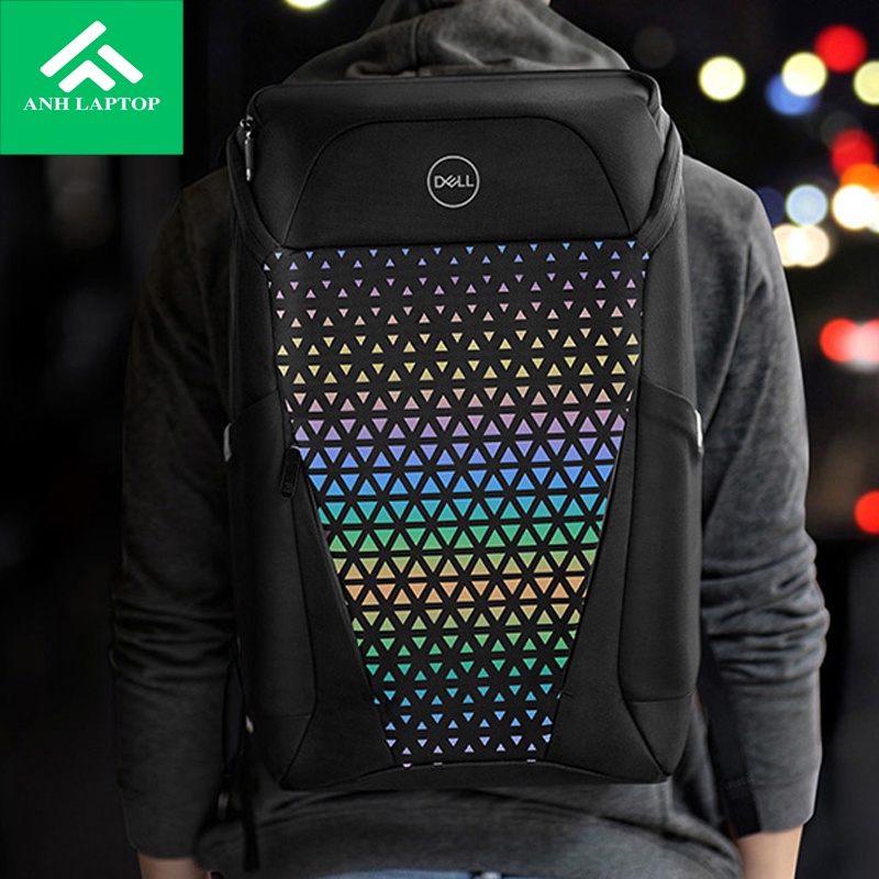 Balolaptop, balo gaming DELL Gaming Backpack 17 - GM1720PM Chính Hãng - Chống Sốc - Kháng Nước Cao