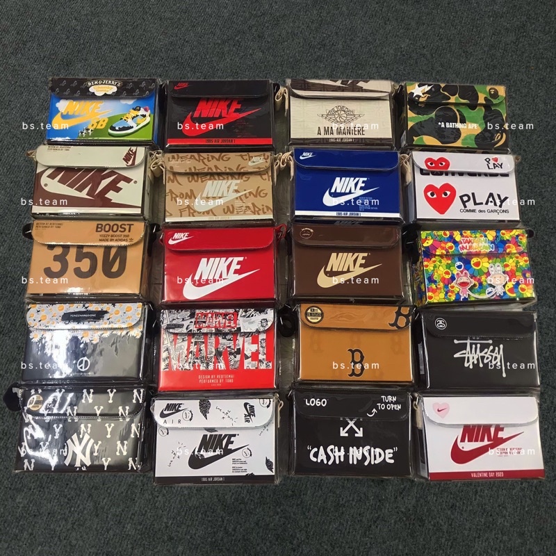 𝗡𝗜𝗞𝗘 𝗖𝗨𝗦𝗧𝗢𝗠 𝗠𝗜𝗡𝗜 𝗕𝗢𝗫 𝗕𝗔𝗚 | Túi nike custom đeo chéo - Nike custom box giày - Túi đeo chéo nike