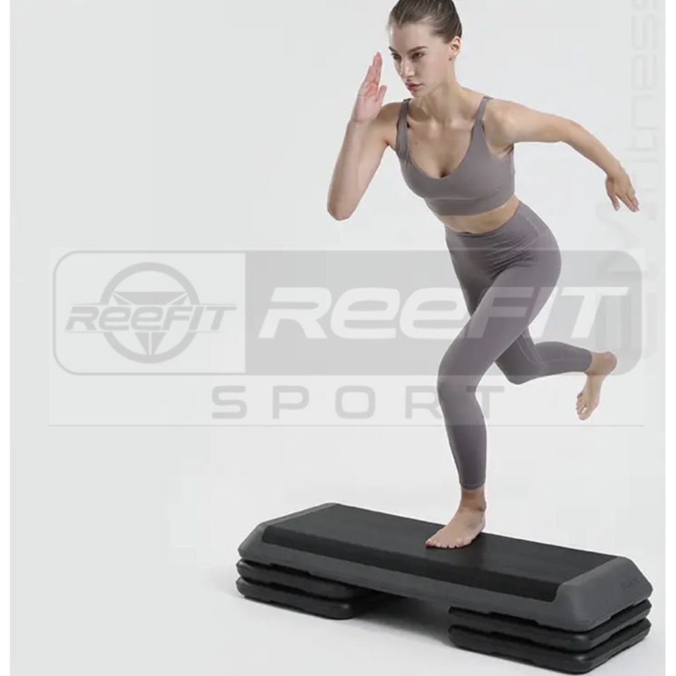 Bục bệ dậm nhảy, bục bệ bàn đạp Yoga &amp; Aerobic Reefit 1m1 ( 6 chân )
