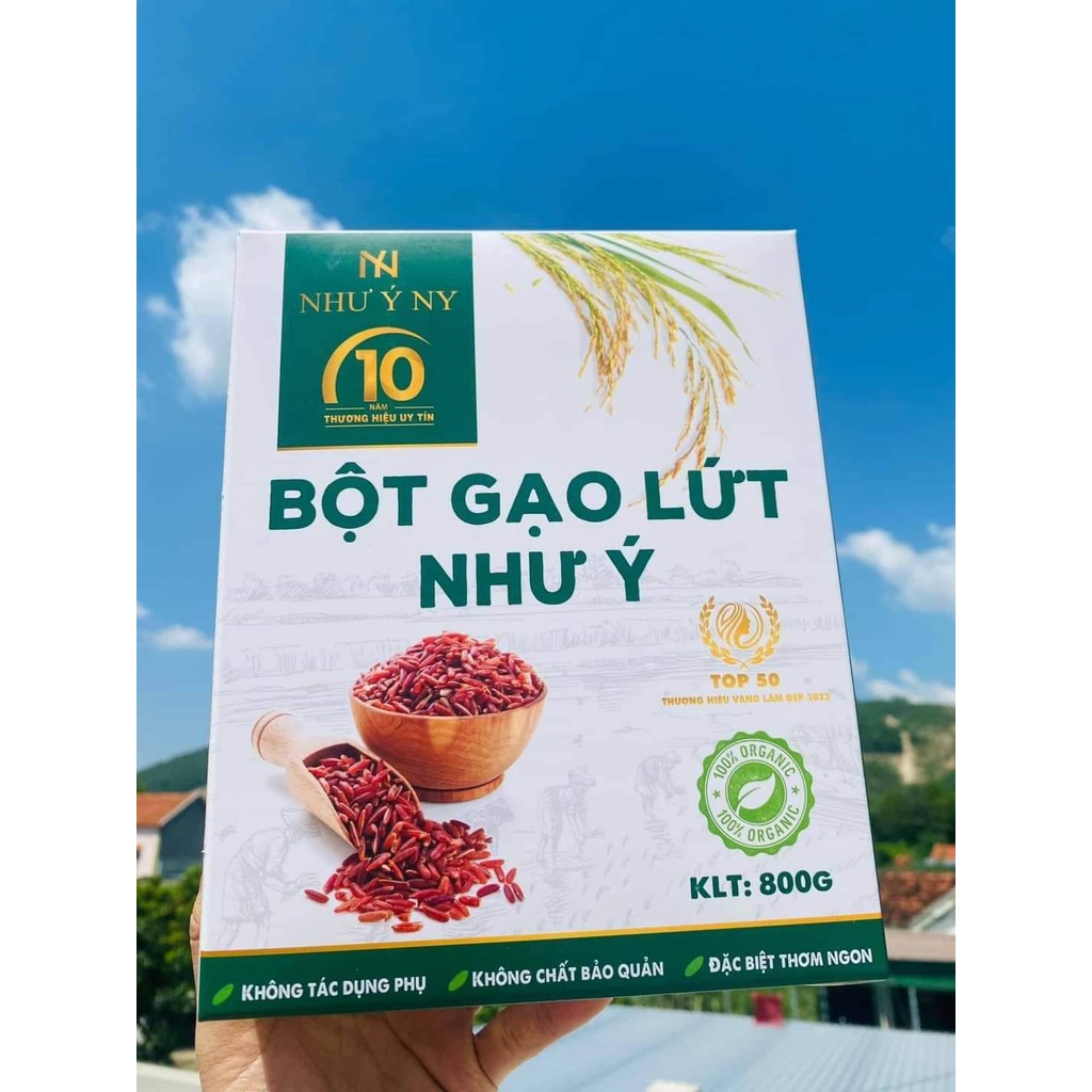 Bột gạo lứt Như Ý 800g tác dụng giảm cân, lợi sữa giúp cơ thể nhẹ nhàng