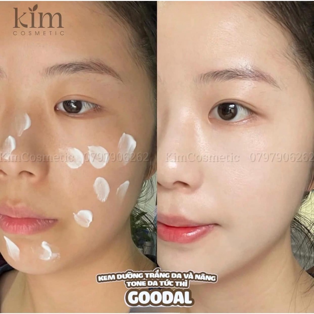 KEM ỐC SÊN HÀN QUỐC GOODAL PREMIUM SNAIL TONE-UP CREAM