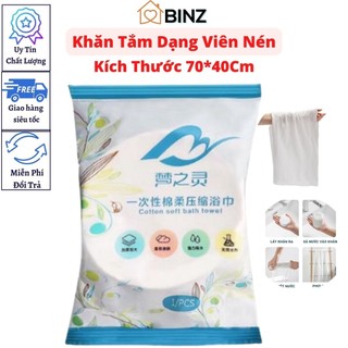 Khăn tắm nén, khăn tắm viên nén du lịch dùng một lần