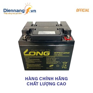 Ắc quy năng lượng mặt trời Long WP50-12NE , acquy UPS, ắc quy lưu trữ năng lượng gió, thiết bị chiếu sáng, pcc