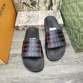 Dép lê quai ngang kẻ bbr - dép nam cao cấp bản giới hạn.hulk men's
