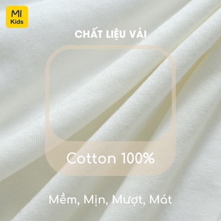 Áo thun tay ngắn cho bé mikids, thun cotton thoáng mát cho bé từ 9kg-26kg - ảnh sản phẩm 5