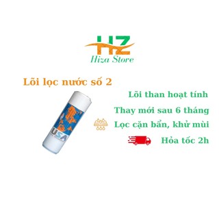 Combo 5 lõi lọc thô, lọc nước sinh hoạt số 2 lõi lọc số 2 ocb 10 inch than hoạt tính