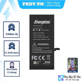Pin ĐT táo 7 Energizer ECA71960 1960mAh[PHÂN PHỐI,BẢO HÀNH 1 NĂM]