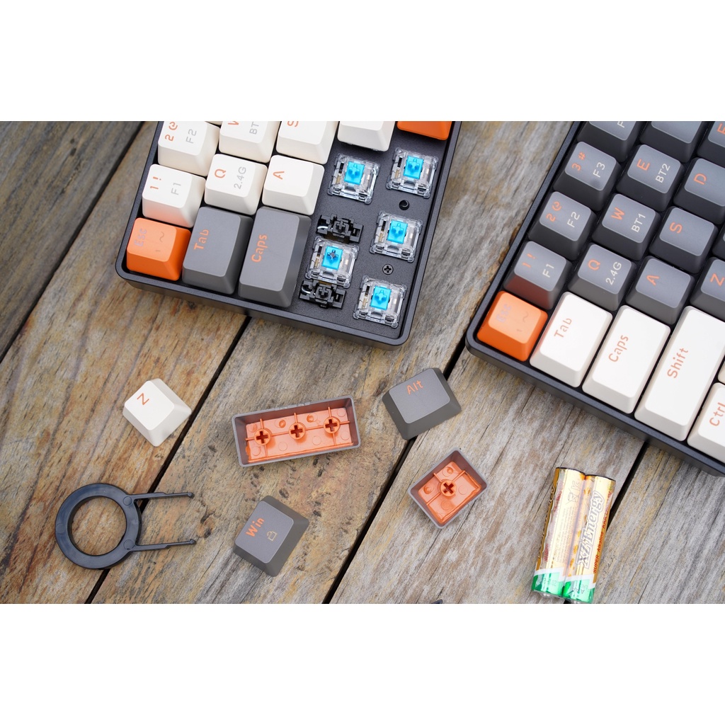 Bàn phím chơi game cơ không dây giá rẻ E-DRA EK368L