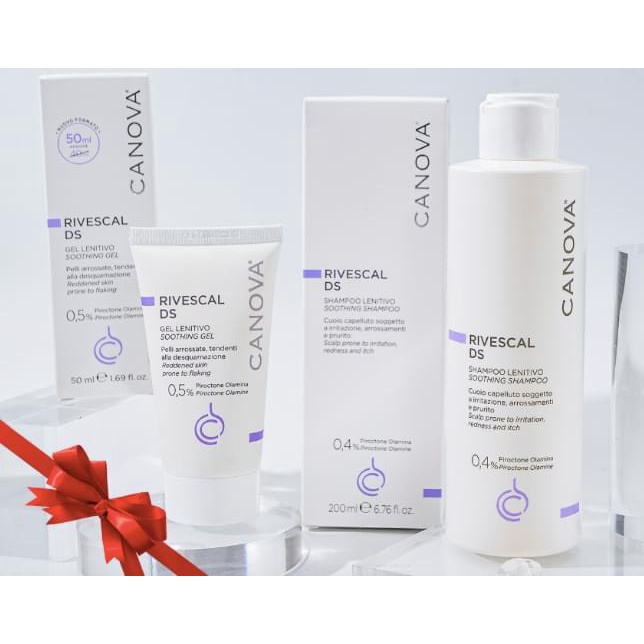 CANOVA Rivescal DS Soothing Gel 50mL - Gel Làm Dịu Da, Ngăn Ngừa Tiết Bã Nhờn