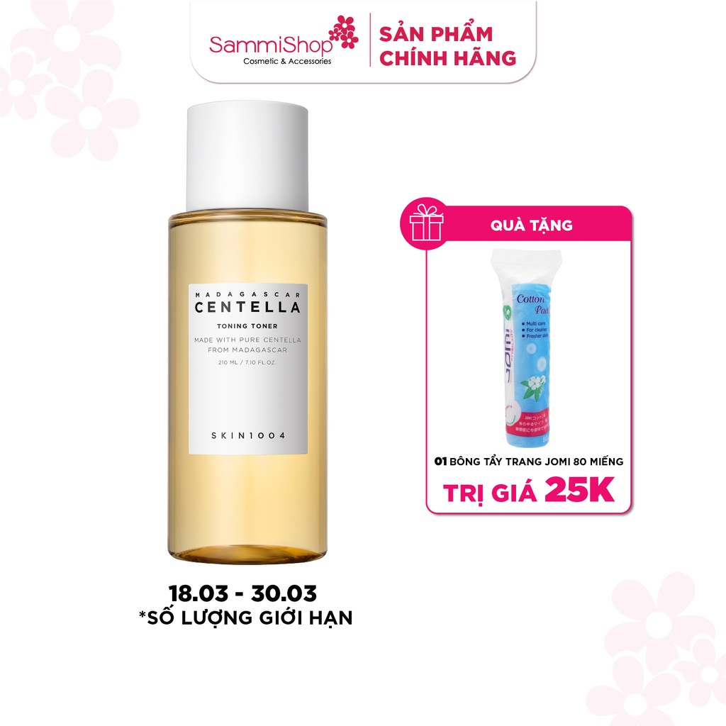 Nước hoa hồng Skin1004 Centella Asiatica Toning Toner 210ml