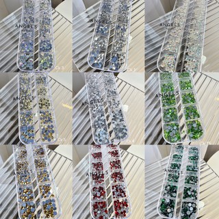 Đá Chân Keo, 34 mẫu Đá trang Trí Móng, Đính Móng, Nail Art