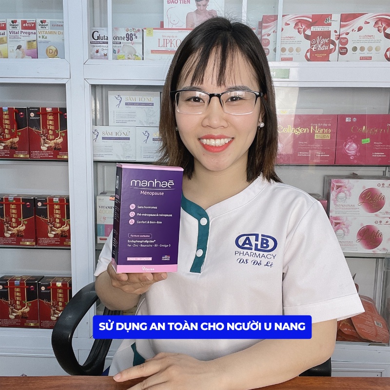 Viên uống nội tiết tố nữ Nutrisante MANHAE - Pháp