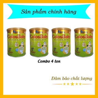 (COMBO 4 LON) SỮA COLOSBABY IQ GOLD LON 400G (Hàng nhập mới - HSD xa)